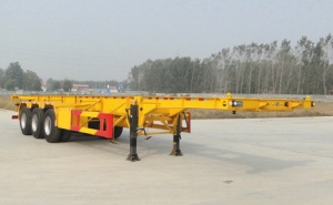 華魯專汽 12.4米 33.5噸 3軸 集裝箱運輸半掛車 HYX9403TJZ
